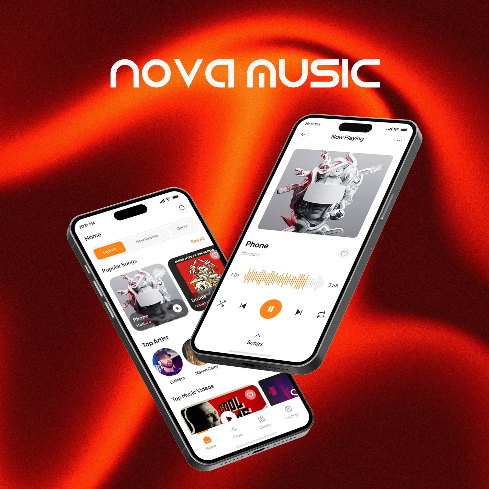 2 Music App UImain banner