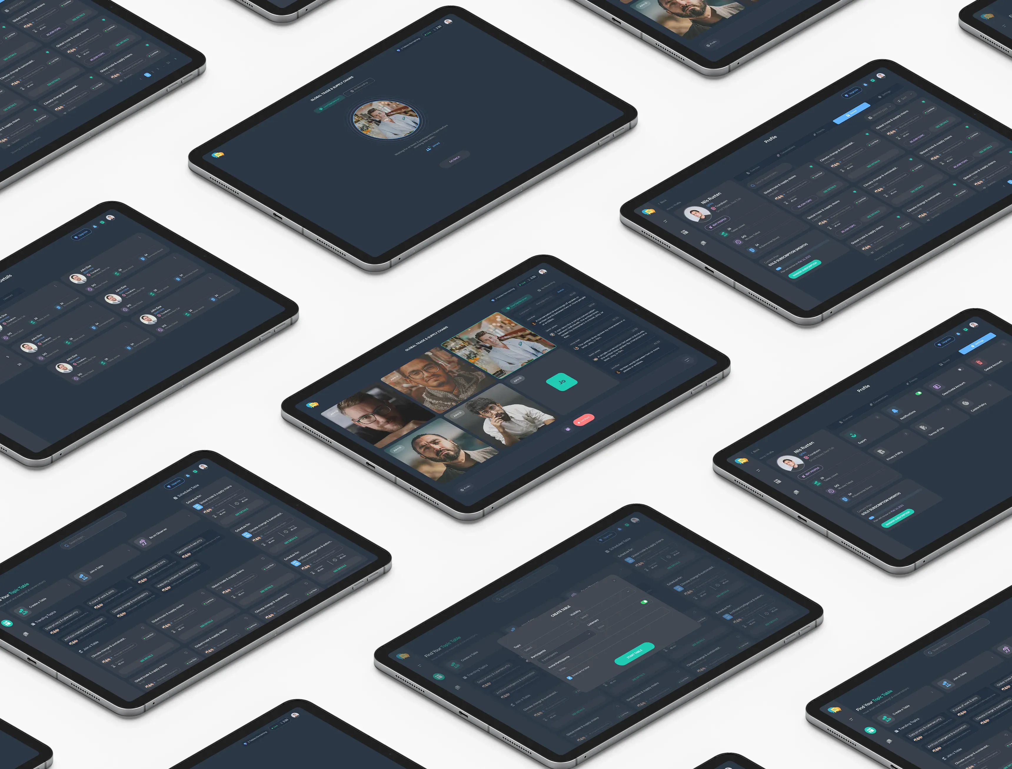 talklet-screens