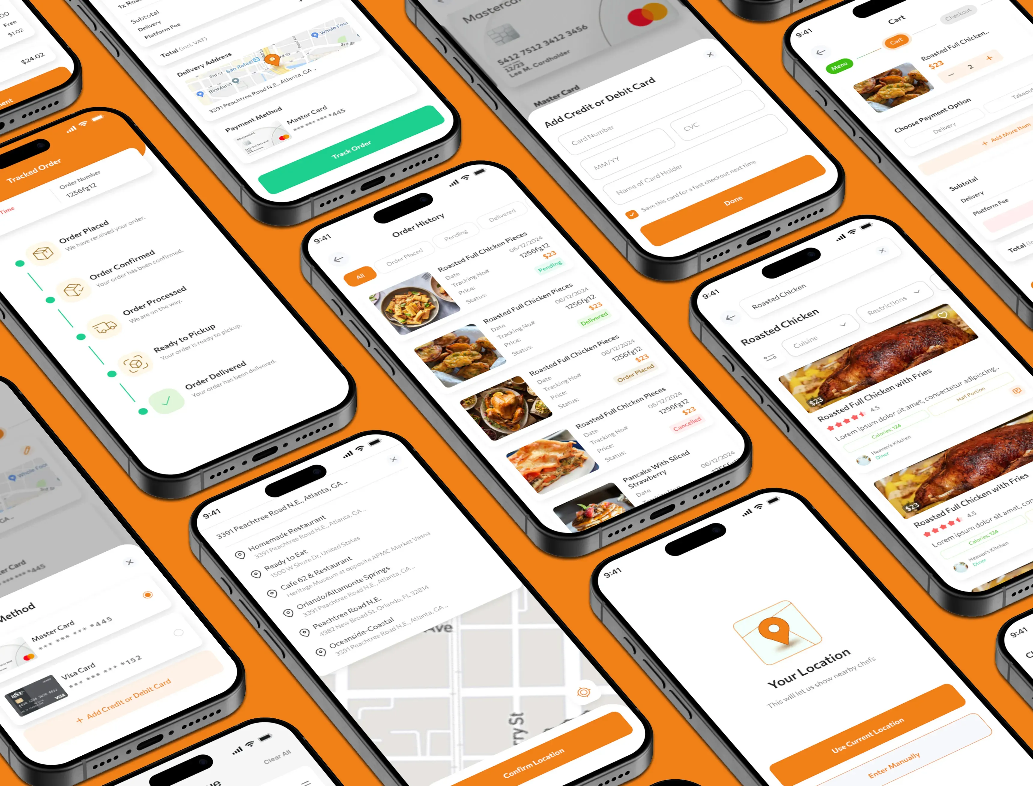 community-kitchen-app-screens